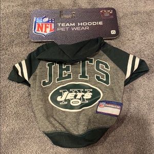 NFL team hoodie pet wear xs